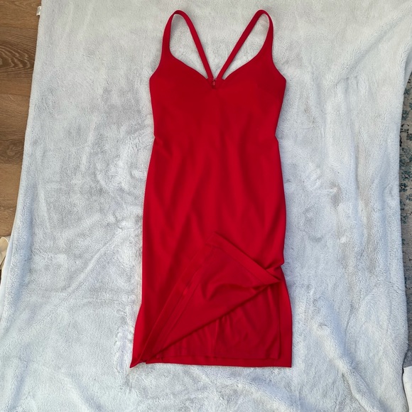 Strappy red Calvin Klein dress. Size 10. - Picture 2 of 7